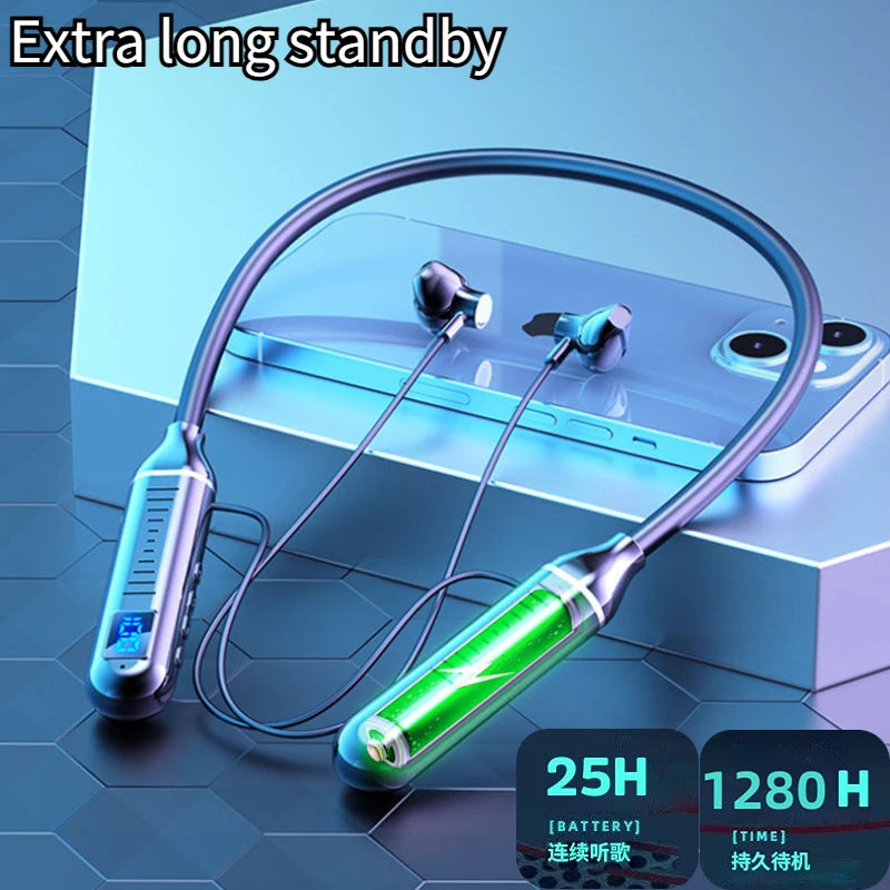Bluetooth 5.2 Earphones Neckband