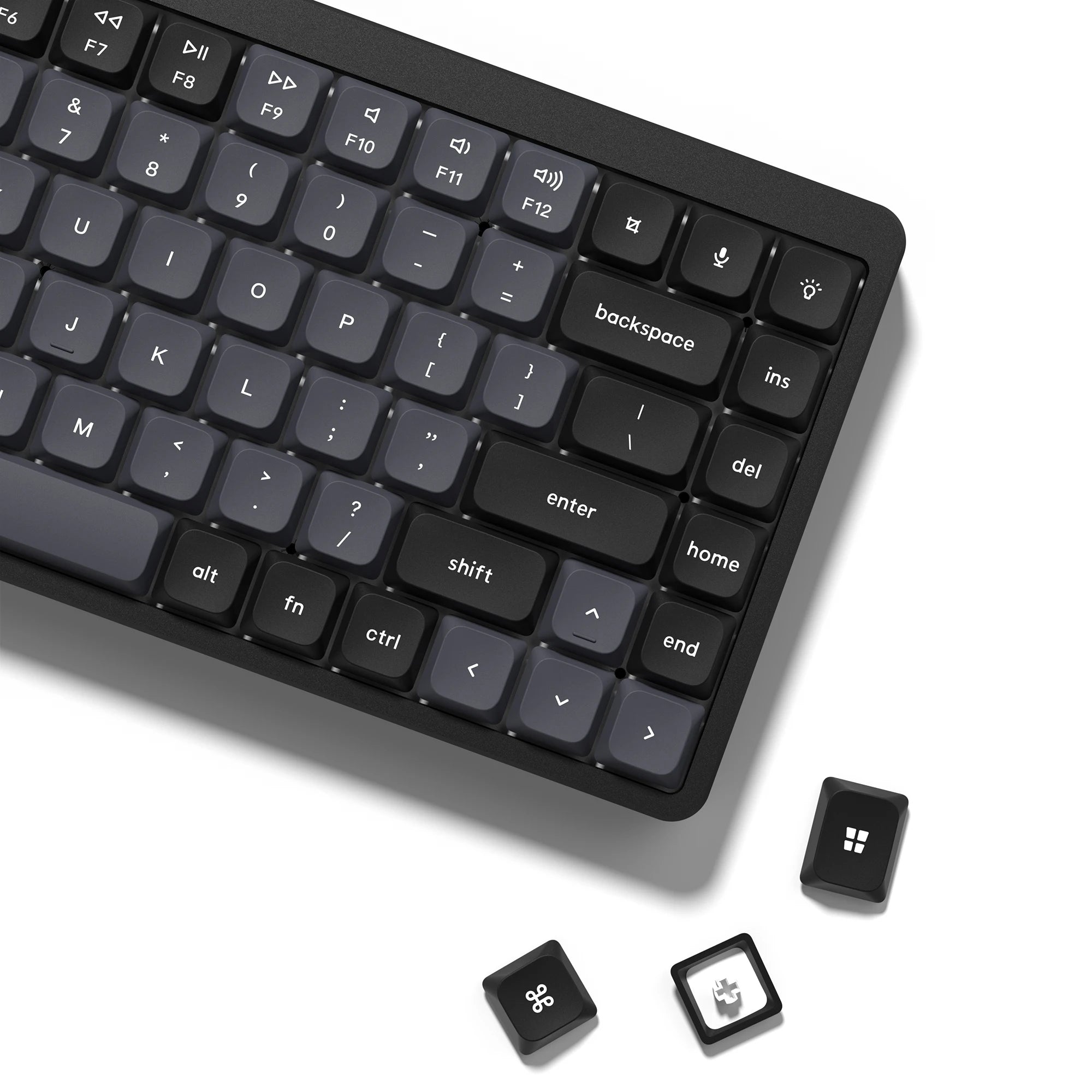 Horizon Slim Keyboard Keycap PBT Low Profile Keycap 138 Keys for 60% 65% 75% 100% Gateron Cherry MX Switches Mechanical Keyboard