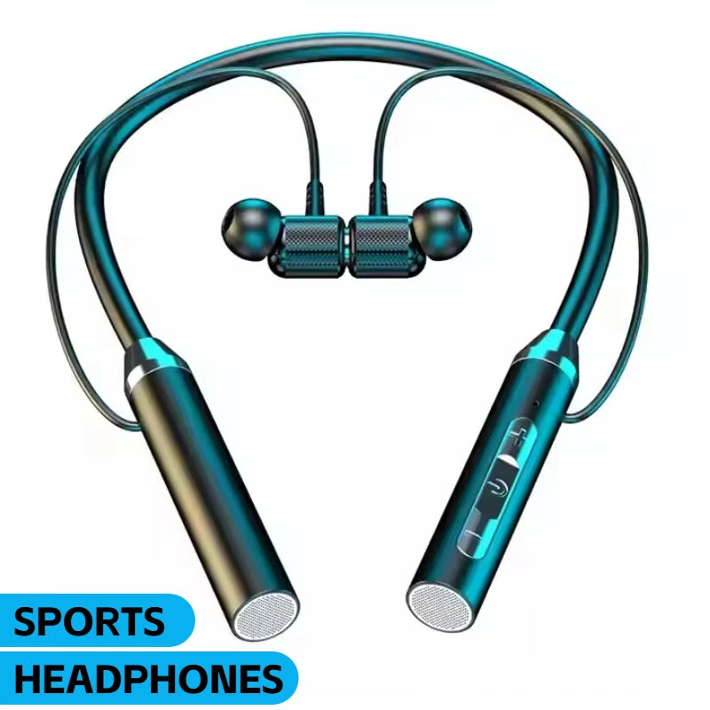 Bluetooth Earphones Wireless Headphones Magnetic HIFI Sport Neckband Neck-hanging TWS Earbuds Wireless Blutooth Headset with Mic